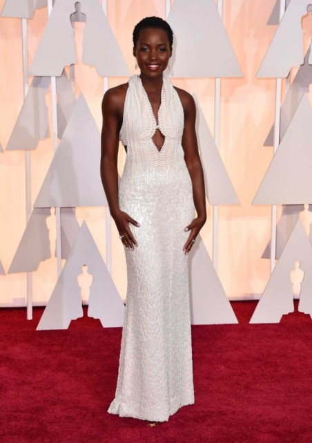 Lupita Nyong'o Custom Calvin Klein 