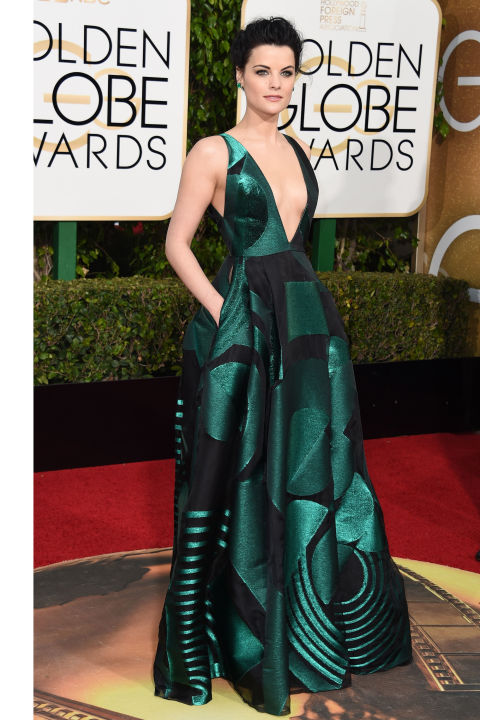 Jaimie Alexander wearing Genny